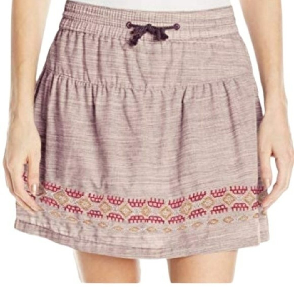 Woolrich Outside Air Eco Rich Embroidered Skort L